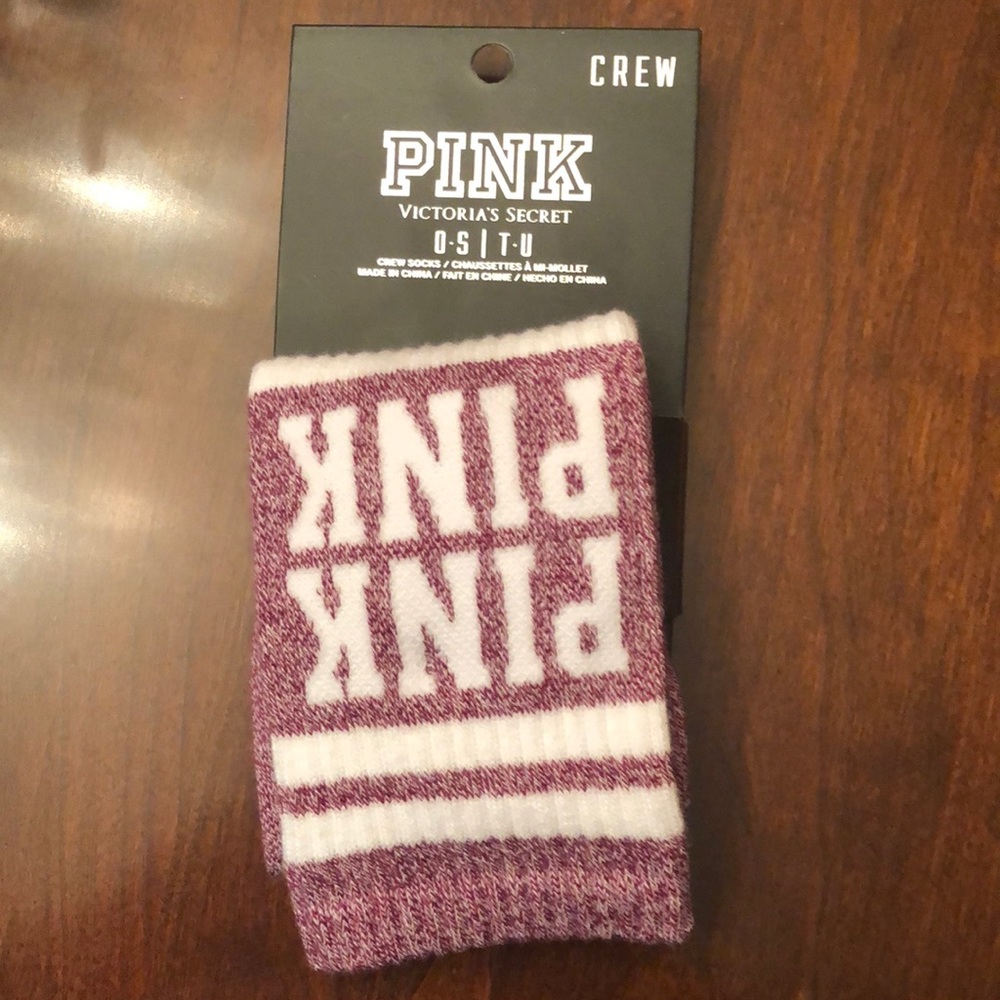 PINK Socks